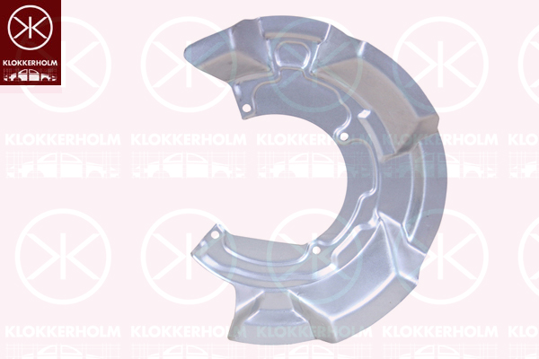 Splash Panel, brake disc - 4001375 KLOKKERHOLM