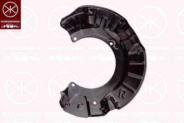 Splash Panel, brake disc - 4001377 KLOKKERHOLM