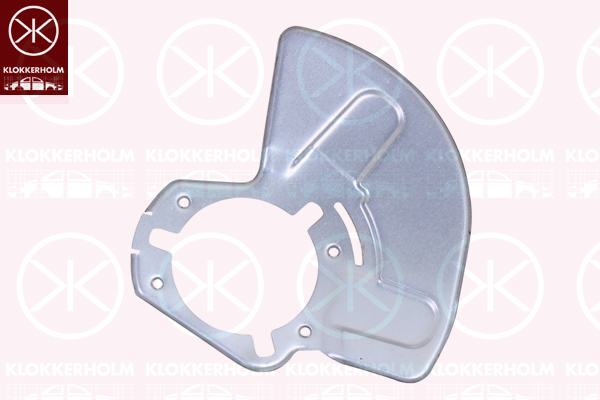 Splash Panel, brake disc - 5052378 KLOKKERHOLM