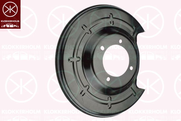 Splash Panel, brake disc - 5053877 KLOKKERHOLM