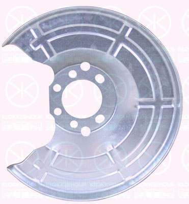 Splash Panel, brake disc - 5062879 KLOKKERHOLM