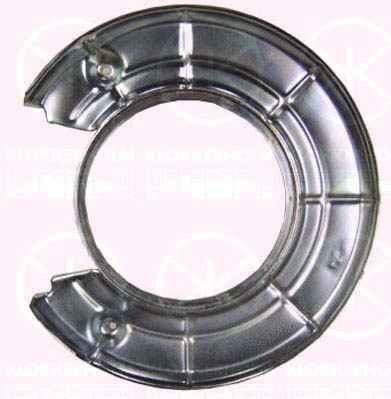 Splash Panel, brake disc - 5077879 KLOKKERHOLM