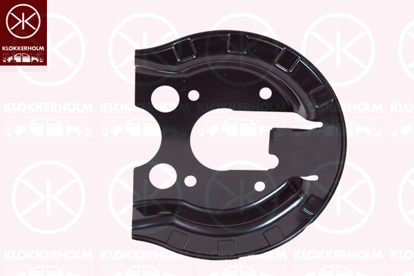 Splash Panel, brake disc - 5514879 KLOKKERHOLM