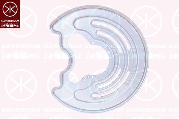Splash Panel, brake disc - 6062878 KLOKKERHOLM