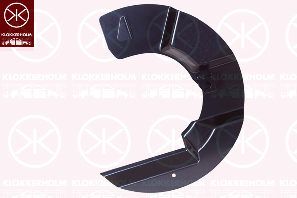Splash Panel, brake disc - 6416378 KLOKKERHOLM