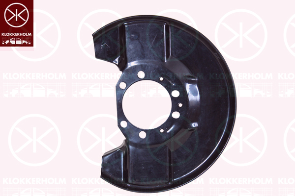 Splash Panel, brake disc - 6522370 KLOKKERHOLM