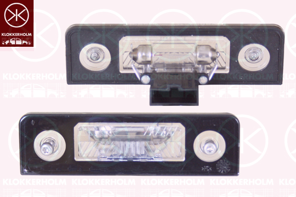 Licence Plate Light - 75210850 KLOKKERHOLM