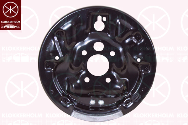 Splash Panel, brake disc - 7521875 KLOKKERHOLM