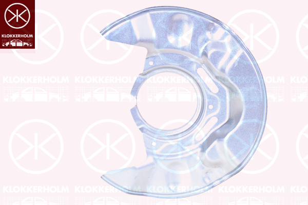 Splash Panel, brake disc - 8116378 KLOKKERHOLM