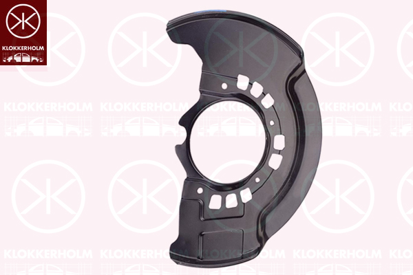 Splash Panel, brake disc - 8179375 KLOKKERHOLM