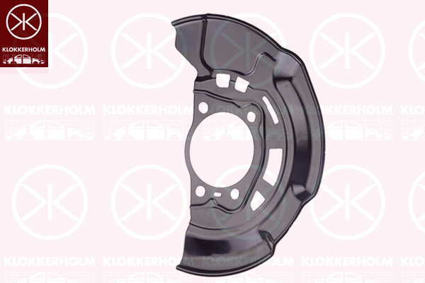 Splash Panel, brake disc - 8179377 KLOKKERHOLM