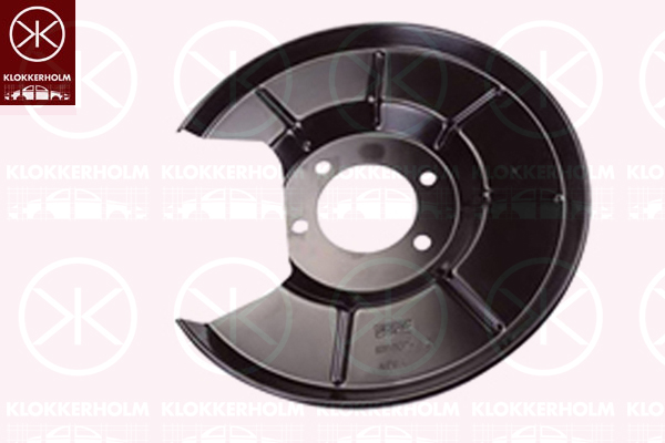 Splash Panel, brake disc - 9022877 KLOKKERHOLM