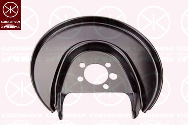 Splash Panel, brake disc - 9505877 KLOKKERHOLM