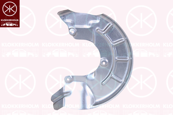 Splash Panel, brake disc - 9506377 KLOKKERHOLM