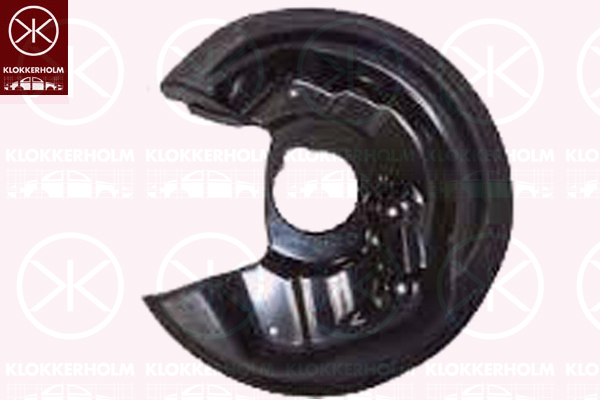 Splash Panel, brake disc - 9515875 KLOKKERHOLM