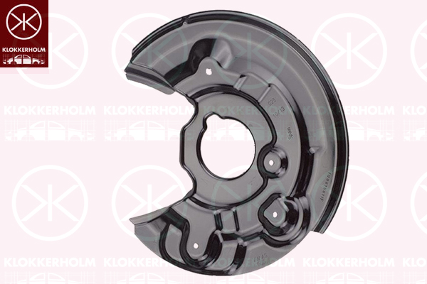 Splash Panel, brake disc - 9515877 KLOKKERHOLM