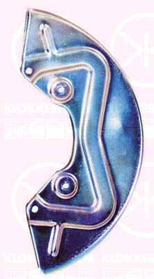 Splash Panel, brake disc - 9522379 KLOKKERHOLM