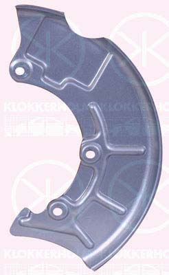 Splash Panel, brake disc - 9523377 KLOKKERHOLM