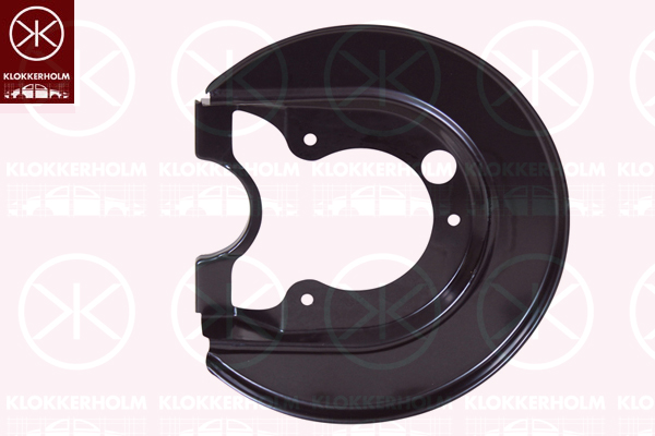 Splash Panel, brake disc - 9523874 KLOKKERHOLM