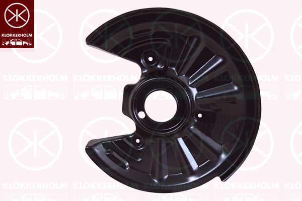 Splash Panel, brake disc - 9534873 KLOKKERHOLM