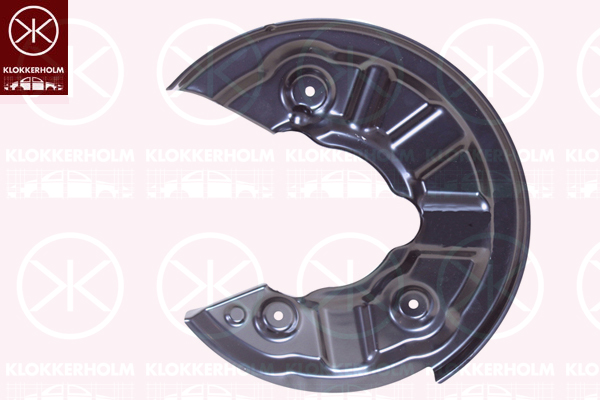 Splash Panel, brake disc - 9535873 KLOKKERHOLM
