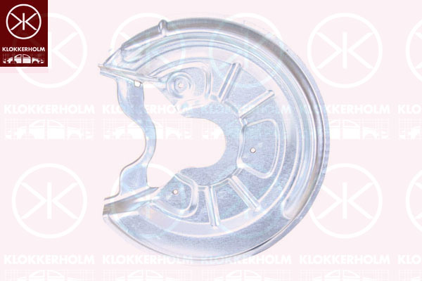 Splash Panel, brake disc - 9545878 KLOKKERHOLM