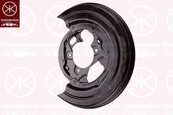 Splash Panel, brake disc - 9564876 KLOKKERHOLM