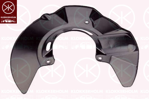 Splash Panel, brake disc - 9568377 KLOKKERHOLM