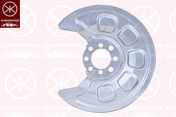 Splash Panel, brake disc - 9571879 KLOKKERHOLM