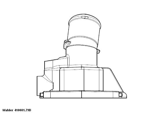 Thermostat, coolant - 410081.79D BorgWarner (Wahler)