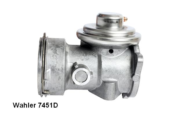 Клапан возврата ОГ - 7451D BorgWarner (Wahler)