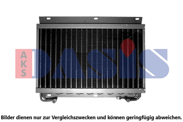 Condenser, air conditioning - 422055N AKS DASIS