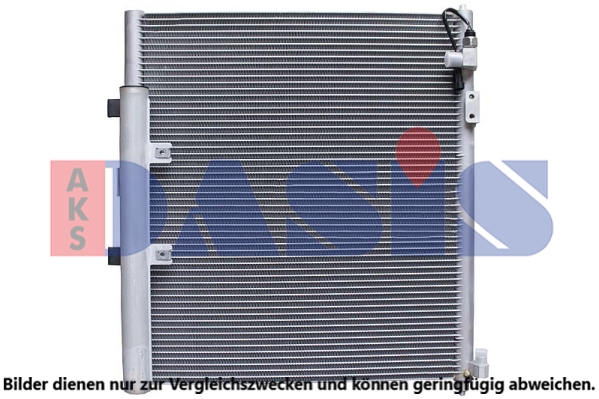 Condenser, air conditioning - 422090N AKS DASIS