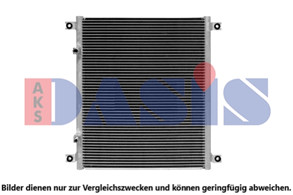 Condenser, air conditioning - 422109N AKS DASIS
