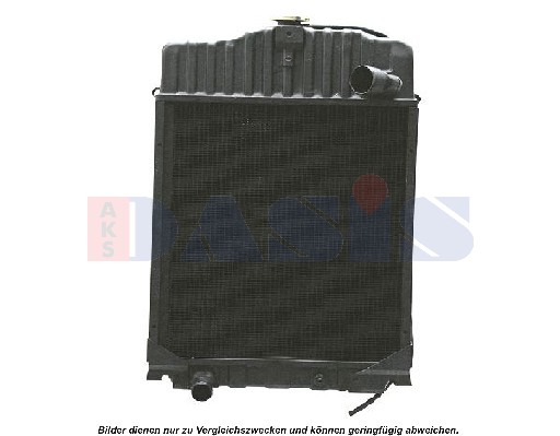 Radiator, engine cooling - 440156N AKS DASIS