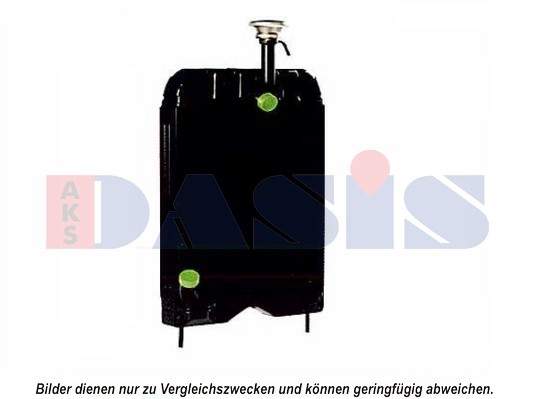 Radiator, engine cooling - 440646N AKS DASIS