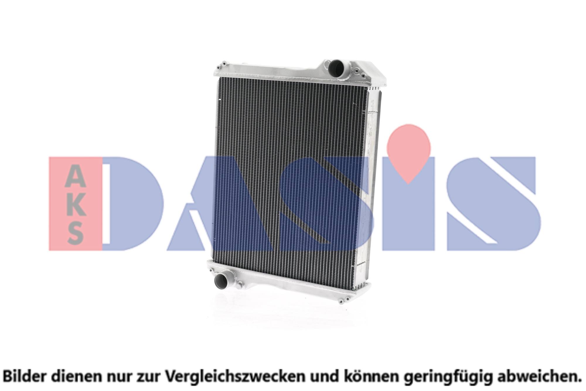Radiator, engine cooling - 450096N AKS DASIS