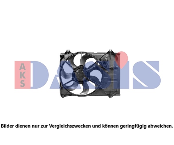 Lüfter, Motorkühlung - 568102N AKS DASIS