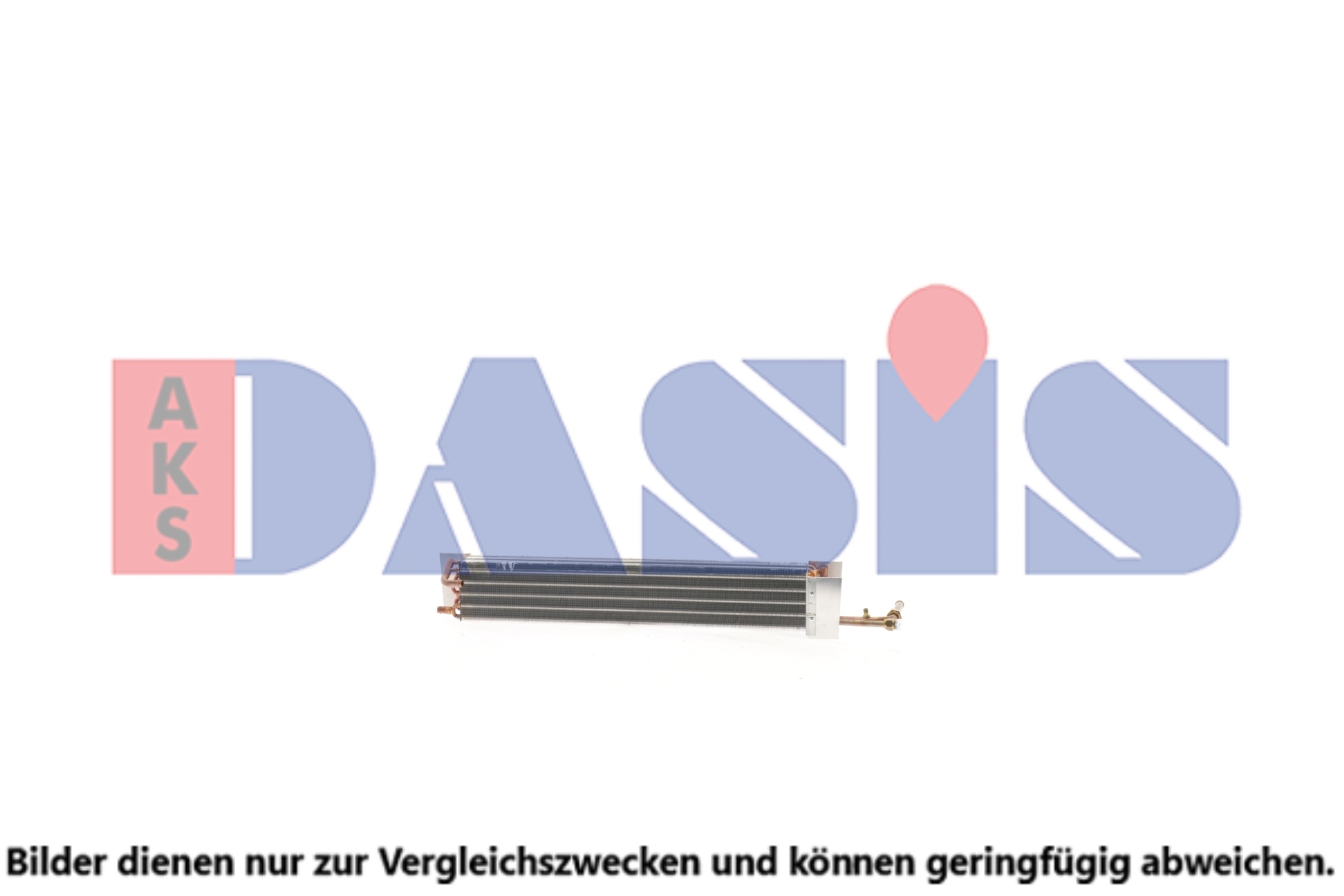 Evaporator, air conditioning - 820287N AKS DASIS