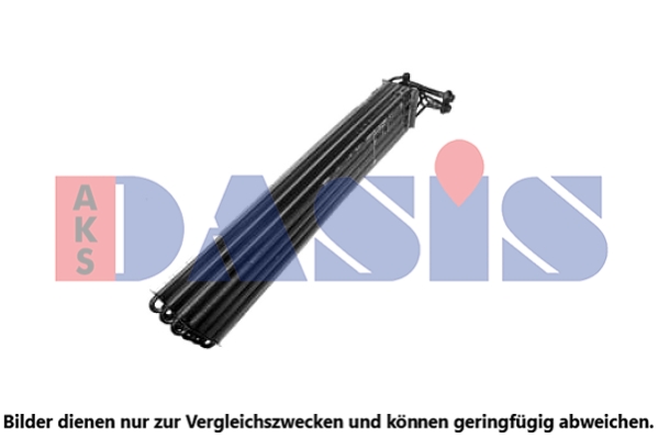 Evaporator, air conditioning - 825010N AKS DASIS