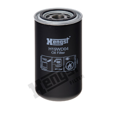Filtro, Sistema idraulico di lavoro - H19WD04 HENGST FILTER
