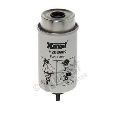 Топливный фильтр - H203WK HENGST FILTER