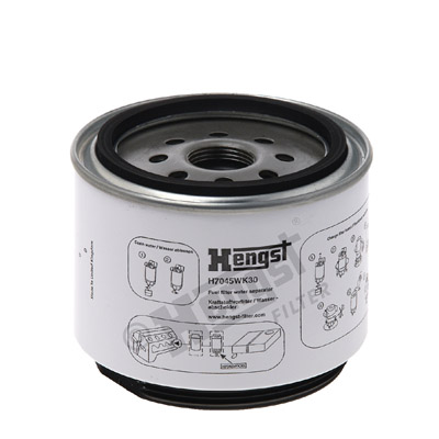 Filtro carburante - H7045WK30 HENGST FILTER