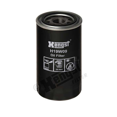 Filtro olio - H19W09 HENGST FILTER