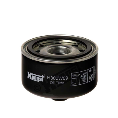 Filtro olio - H300W09 HENGST FILTER