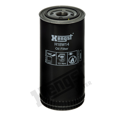 Filtro, Sistema idraulico di lavoro - H18W14 HENGST FILTER