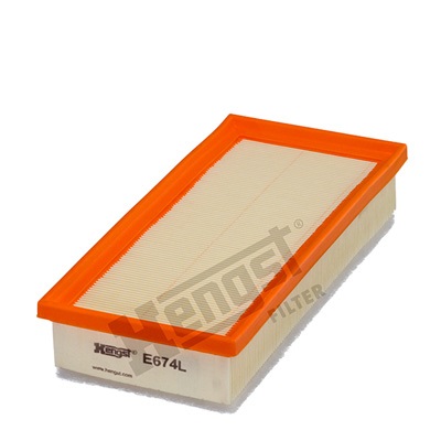Air Filter - E674L HENGST FILTER