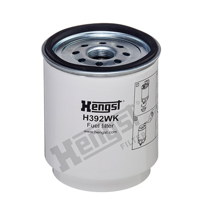 Fuel filter - H392WK HENGST FILTER