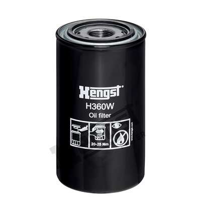 Filtro olio - H360W HENGST FILTER