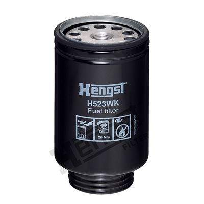 Fuel filter - H523WK D539 HENGST FILTER